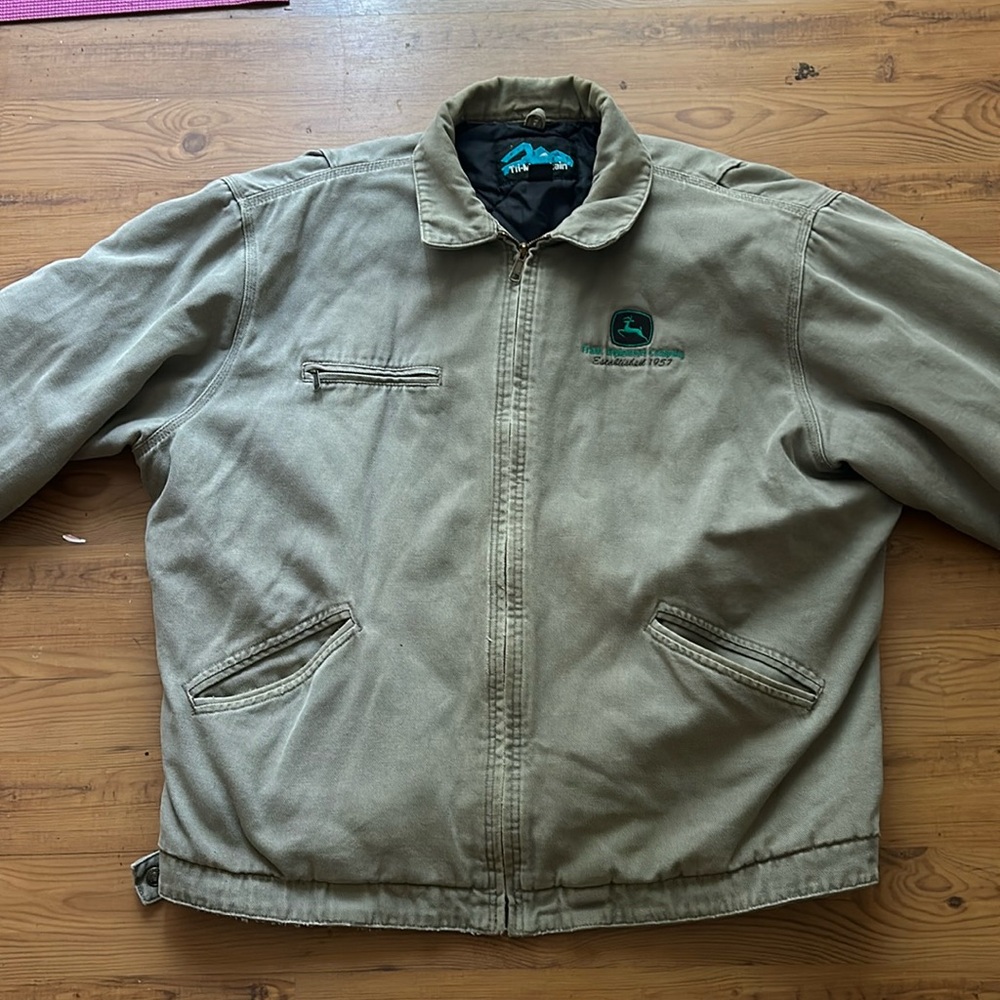 Vintage Canvas Jacket Carhartt Style !! SIZE XL